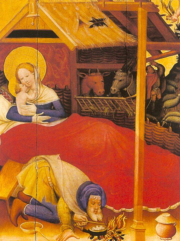 Konrad of Soest Nativity oil painting image
